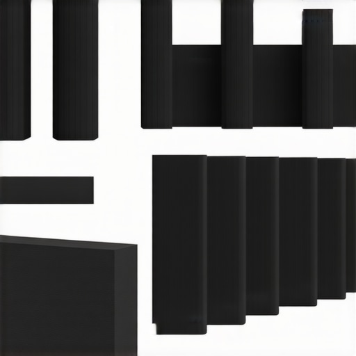 Home studio with acoustic treatment materials like foam panels and blankets for sound optimization